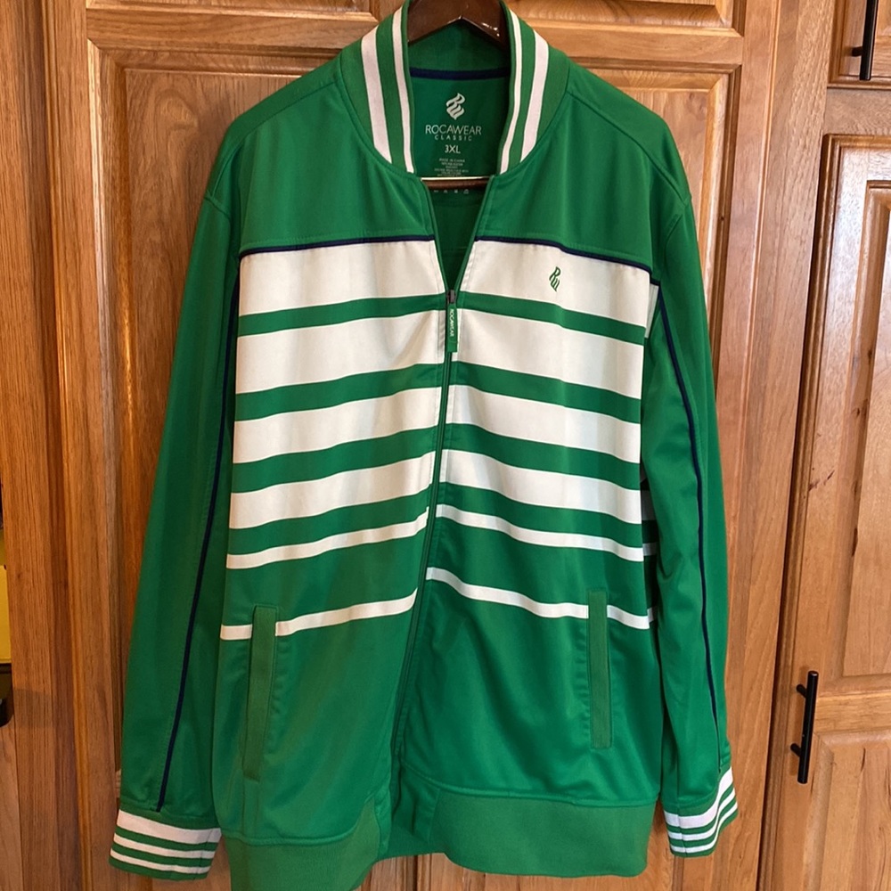 RocaWear zip up track jacket